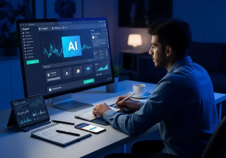 الربح من الذكاء الاصطناعي 2025 - دليلك الشامل للمبتدئين