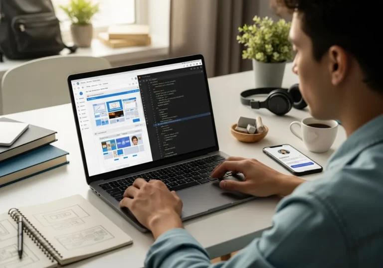 الربح من تصميم المواقع - تعلم Low-code No-code وابدأ الآن